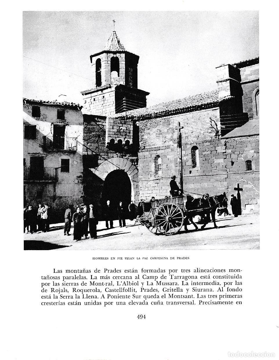 Postales: LAMINA 6527: Hombres en pie velan la paz campesina de Prades - Jose Pla