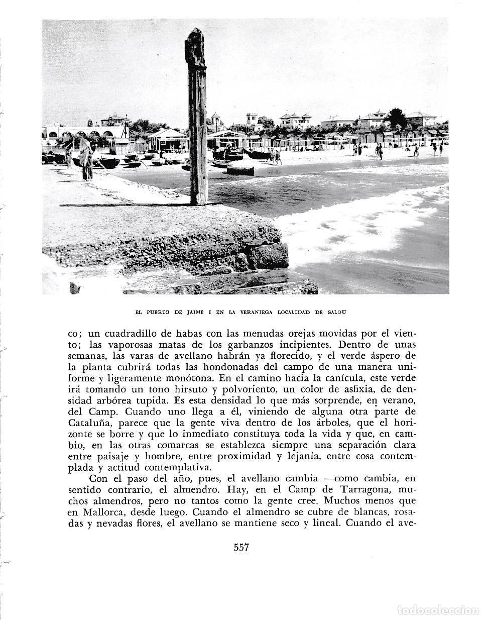 Postkarten: LAMINA 6553: El puerto de Jaime I en Salou - Jose Pla