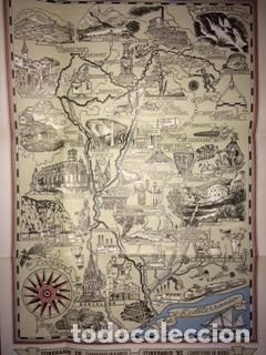 Postkarten: LAMINA 6572: Mapa itinerario IV - Jose Pla