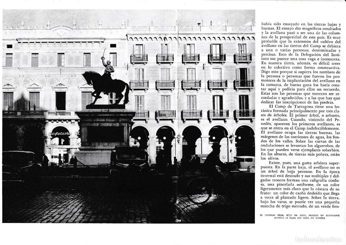 Postales: LAMINA 6551: El General Prim hijo de Reus - Jose Pla