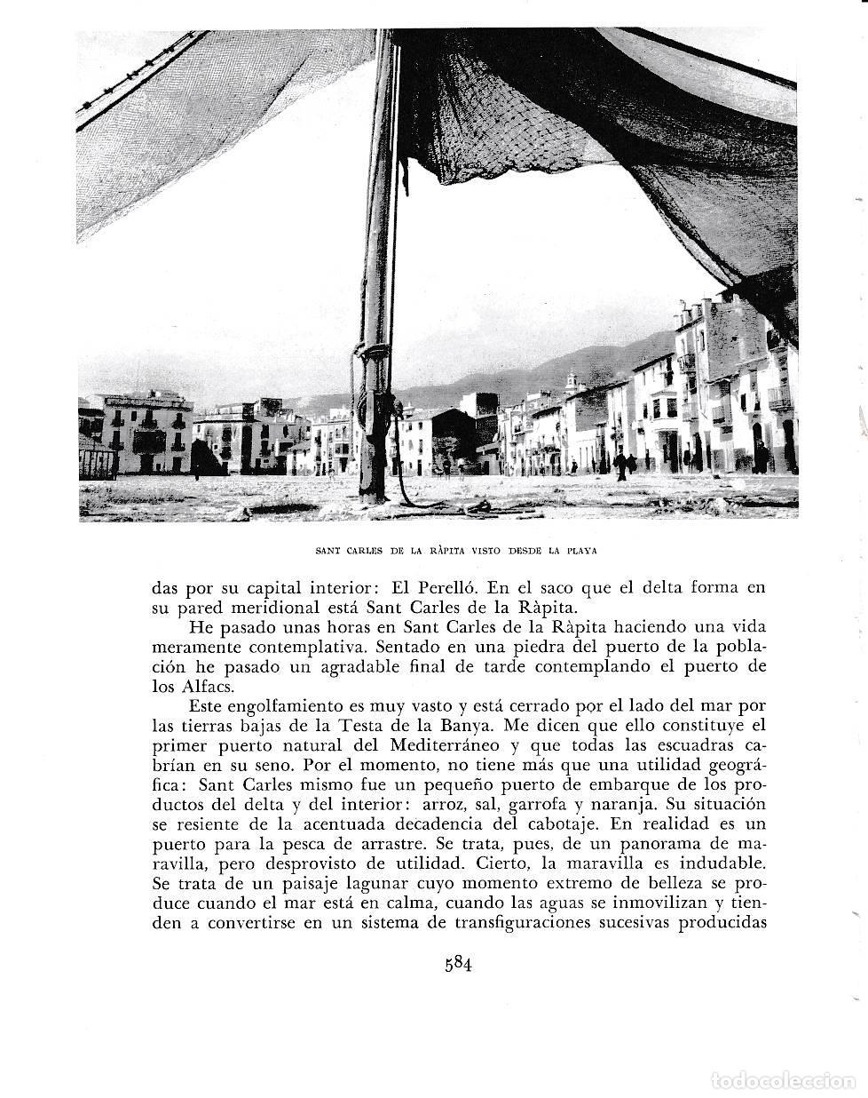 Postkarten: LAMINA 6564: Sant Carles de la Rapita vista desde la playa - Jose Pla
