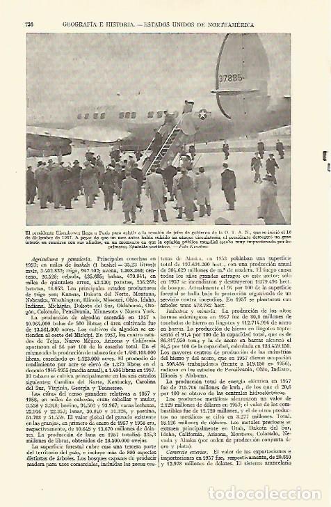 Cartoline: LAMINA ESPASA 21722: Eisenhower en Paris - Varios