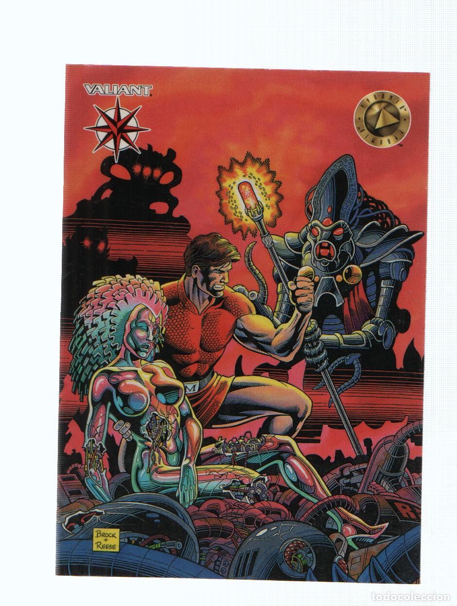 Postcards: Trading Cards: VALIANT, Serie ERA II, Numero 122: Magnus Robot Fighter (Valiant 1994) - VARIOS