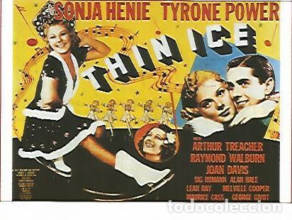 Postcards: CROMO CINE 1814: HIELO FINO - Varios