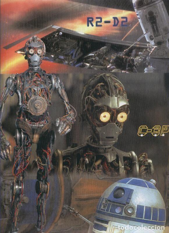 Postales: Poster: Star Wars episodio I: R2-D2 y C-3PO - Varios
