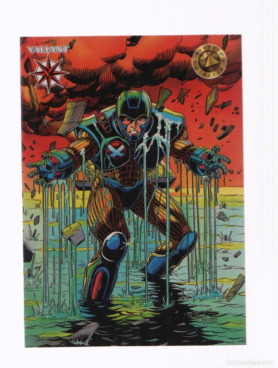 Postkarten: Trading Cards: VALIANT, Serie ERA II, Numero 155: X-O MANOWAR (Valiant 1994) - VARIOS