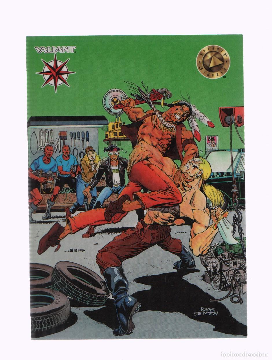 Postkarten: Trading Cards: VALIANT Serie ERA II Numero 235: TUROK, Dinosaur Hunter (Valiant 1994) - Varios