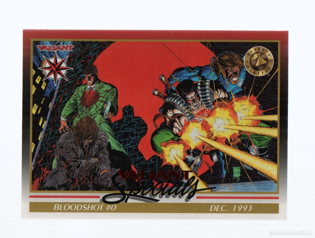 Postkarten: Trading Cards: VALIANT Serie ERA II Numero 250: Valiant Specials, BLOODSHOT (Valiant 1994) - Varios