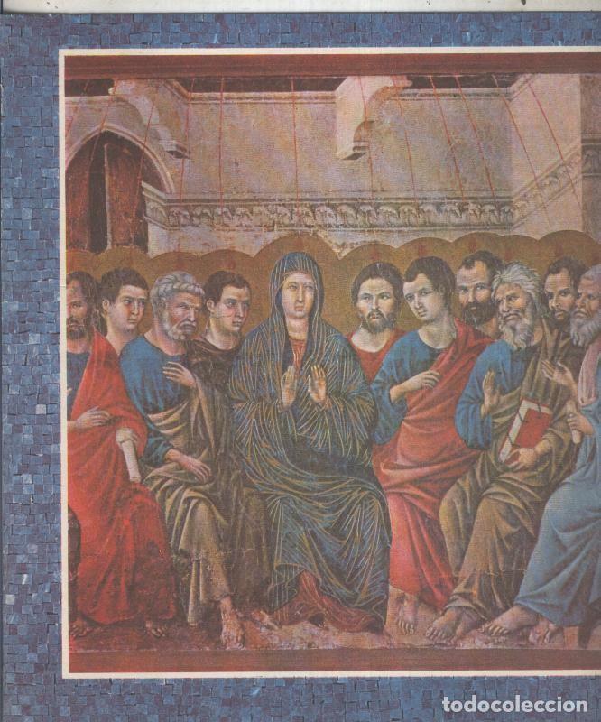 Postkarten: Historia de la Iglesia: Pentecoste de Duccio di Buoninsegna, altar catedral de Siena - Varios