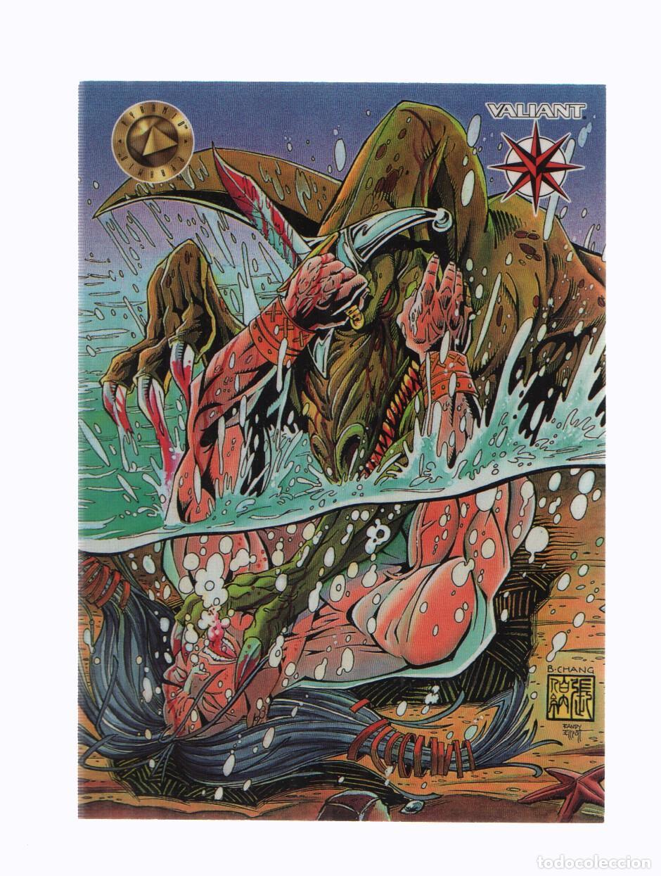 Postkarten: Trading Cards: VALIANT Serie ERA II Numero 232: TUROK, Dinosaur Hunter (Valiant 1994) - Varios
