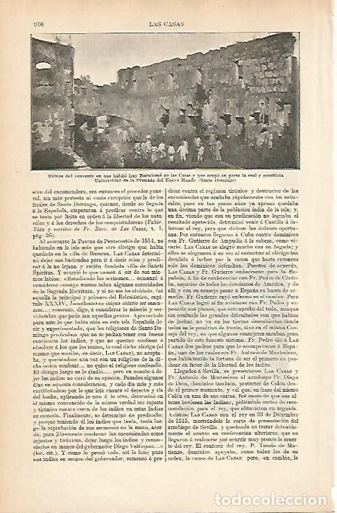 Cartoline: LAMINA ESPASA 9025: Convento en Santo Domingo donde vivio Bartolome de las Casas - Varios