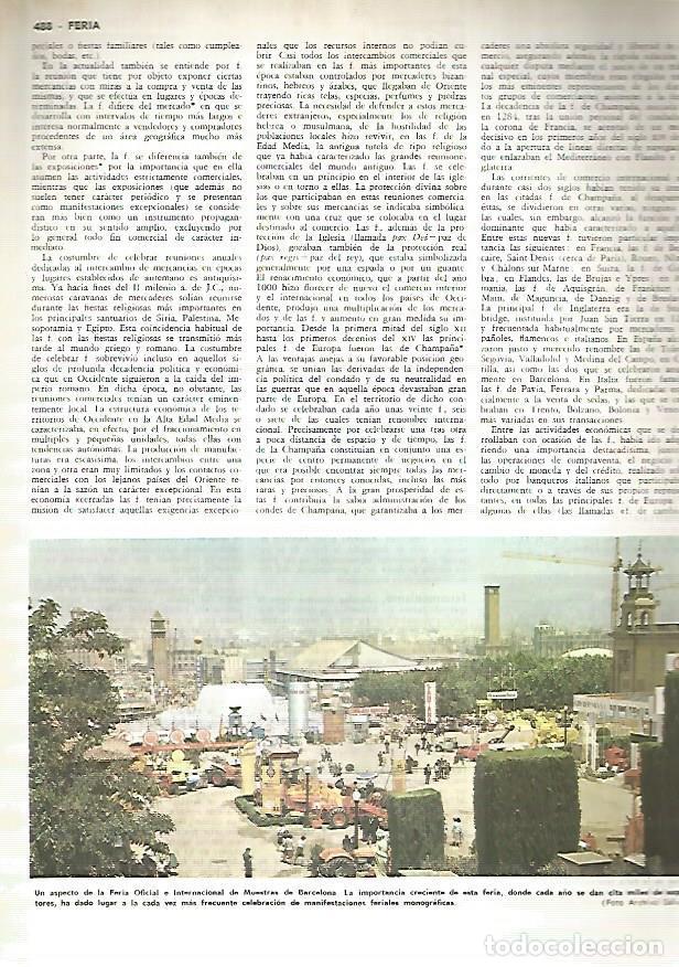 Postais: LAMINA MONITOR 0495: FERIA DE MUESTRAS DE BARCELONA - Varios