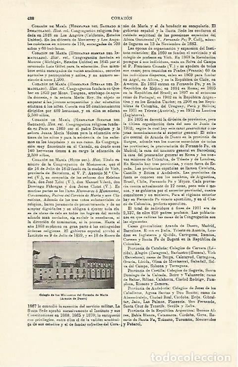 Postkarten: LAMINA ESPASA 14924: Colegio de los Misioneros del Corazon de Maria en Aranda del Duero - Varios