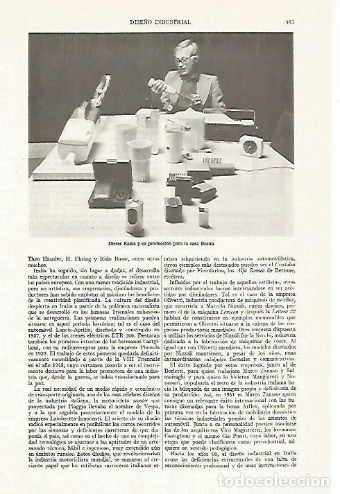 Cartoline: LAMINA ESPASA 13364: Dieter Rams y sus dise&ntilde;os para Braun - Varios