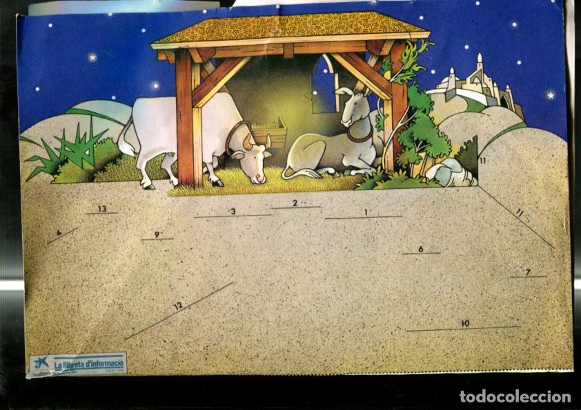 Cartoline: Belen papel de la Caixa