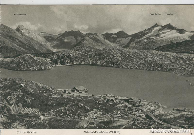 Cartoline: Susten-Gotthard-Furka-Grimsel: Grimsel Passhohe - Varios