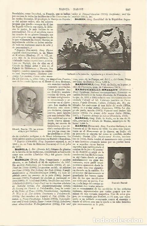 Postkarten: LAMINA ESPASA 10960: Saltando a la garrocha por Ricardo Baroja - Varios