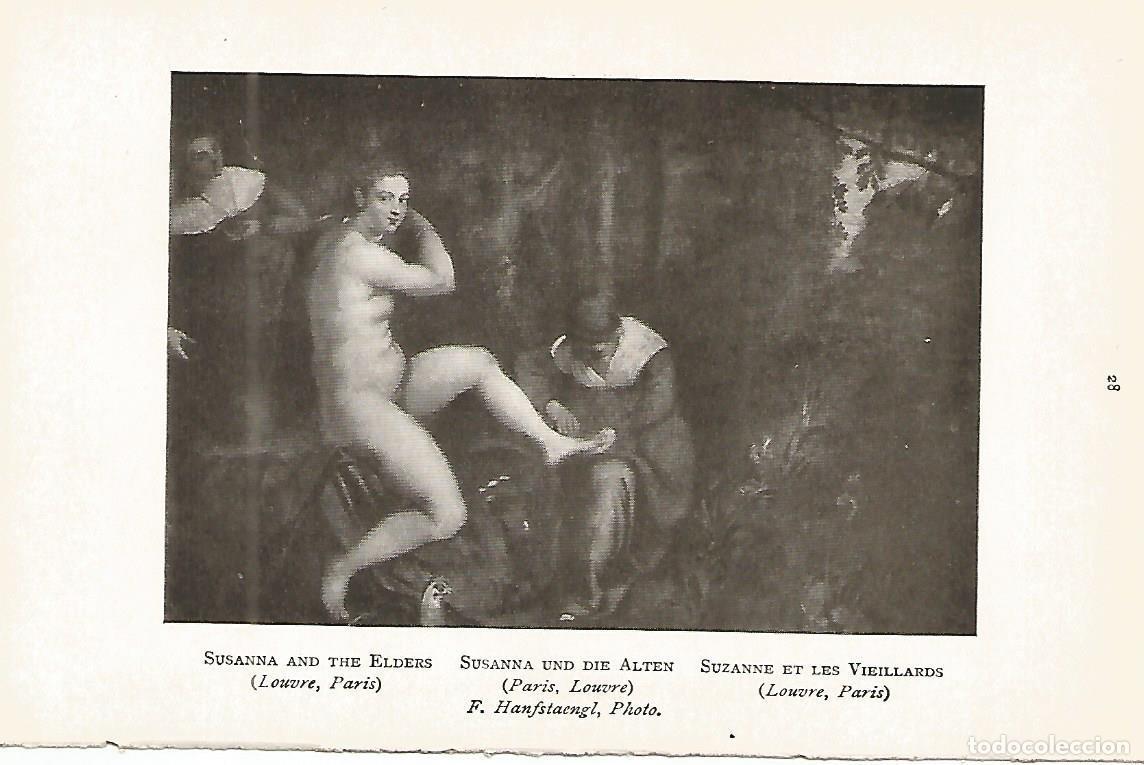 Postkarten: Lamina 044: TINTORETTO. Susana y las viejas - Varios