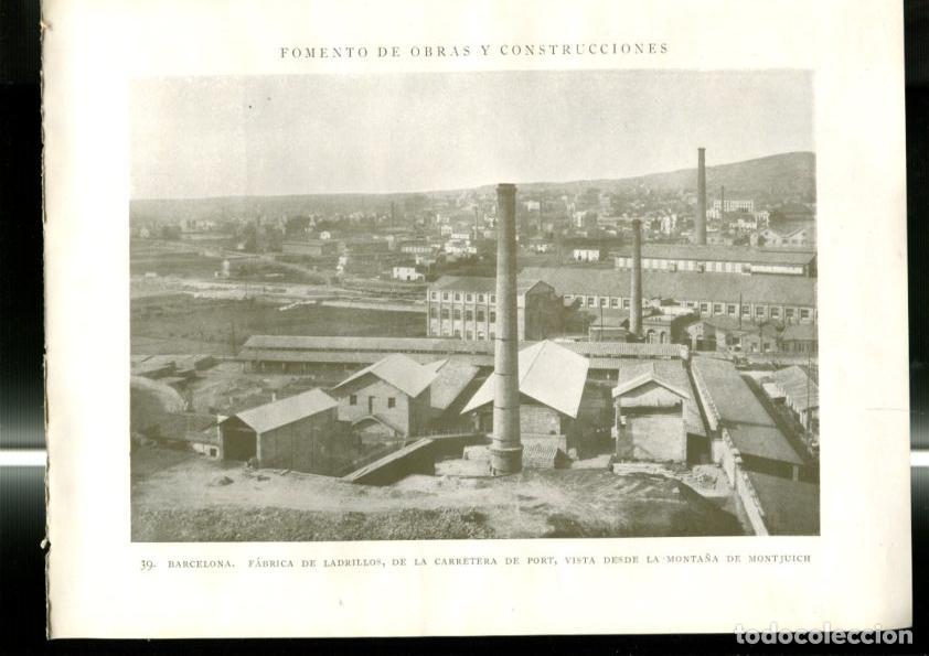 Postkarten: Fomento de Obras y Construcciones lamina 039/040: Barcelona - Varios