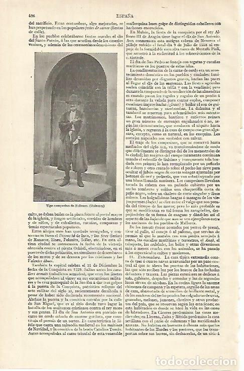 Cartoline: LAMINA ESPASA 15660: Campesino de Pollensa - Varios