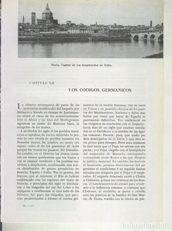 Cartoline: Historia del Mundo bloque 12: Los codigos germanicos - Varios