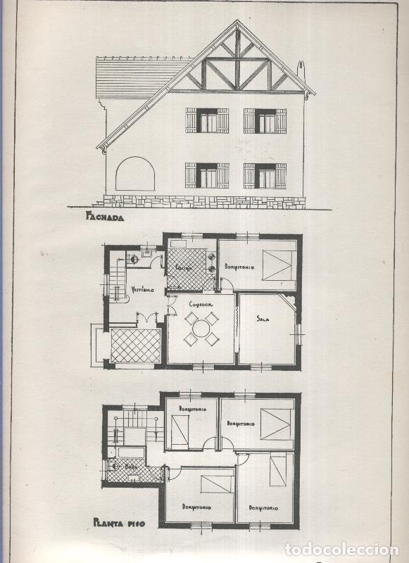 Cartoline: Planos modernos de Villas y Chalets modelo numero 43 - Varios