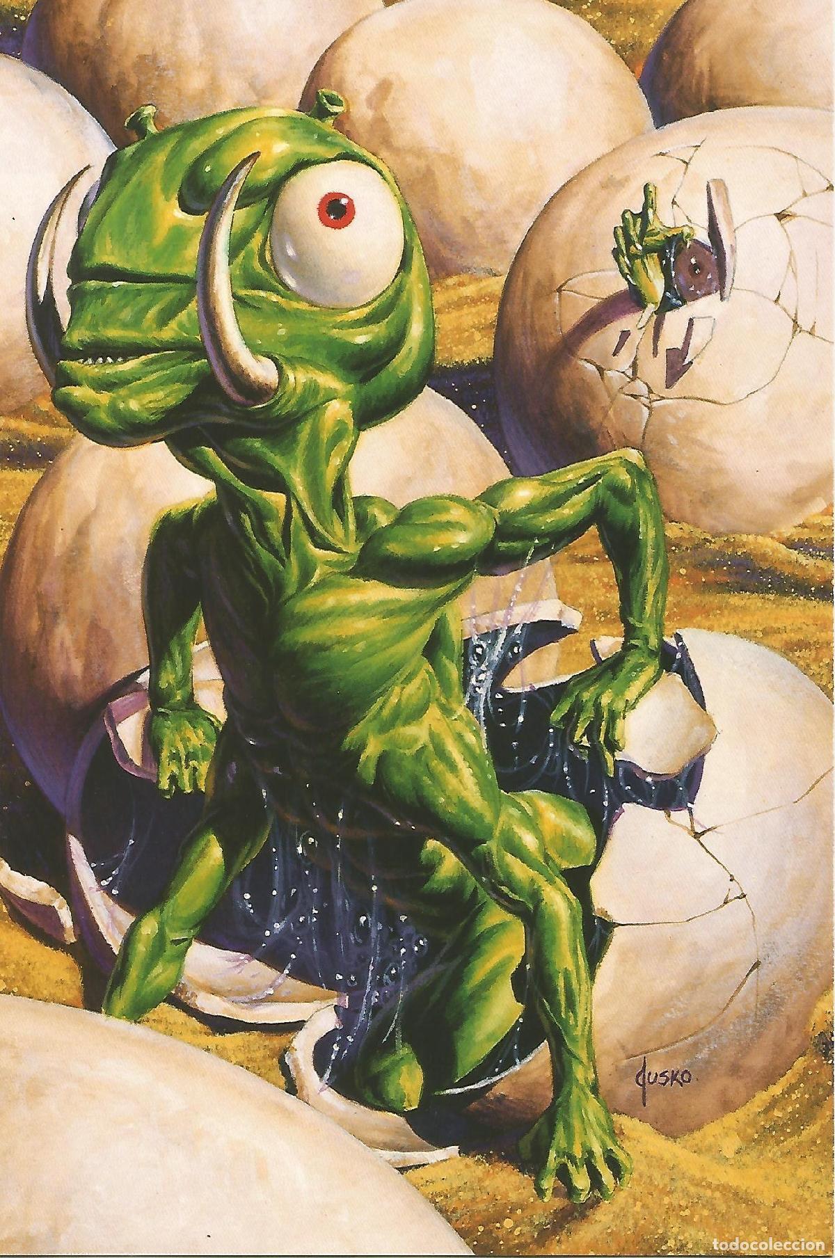 Cartoline: Colossal Card 22: Joe Jusko. Baby Thark - Joe Jusko