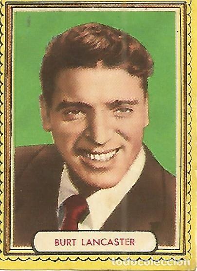 Cartoline: CROMO ALBUM FAMOSAS ESTRELLAS DE LA PANTALLA 070: BURT LANCASTER - Varios