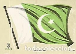 Cartoline: CROMO COLECCION UNIVERSAL 2005: BANDERA PAKISTAN. Numero 287 - Varios