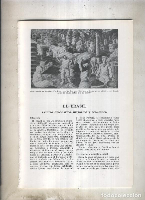 Cartoline: El Brasil estudio geografico, historico y economico - Varios