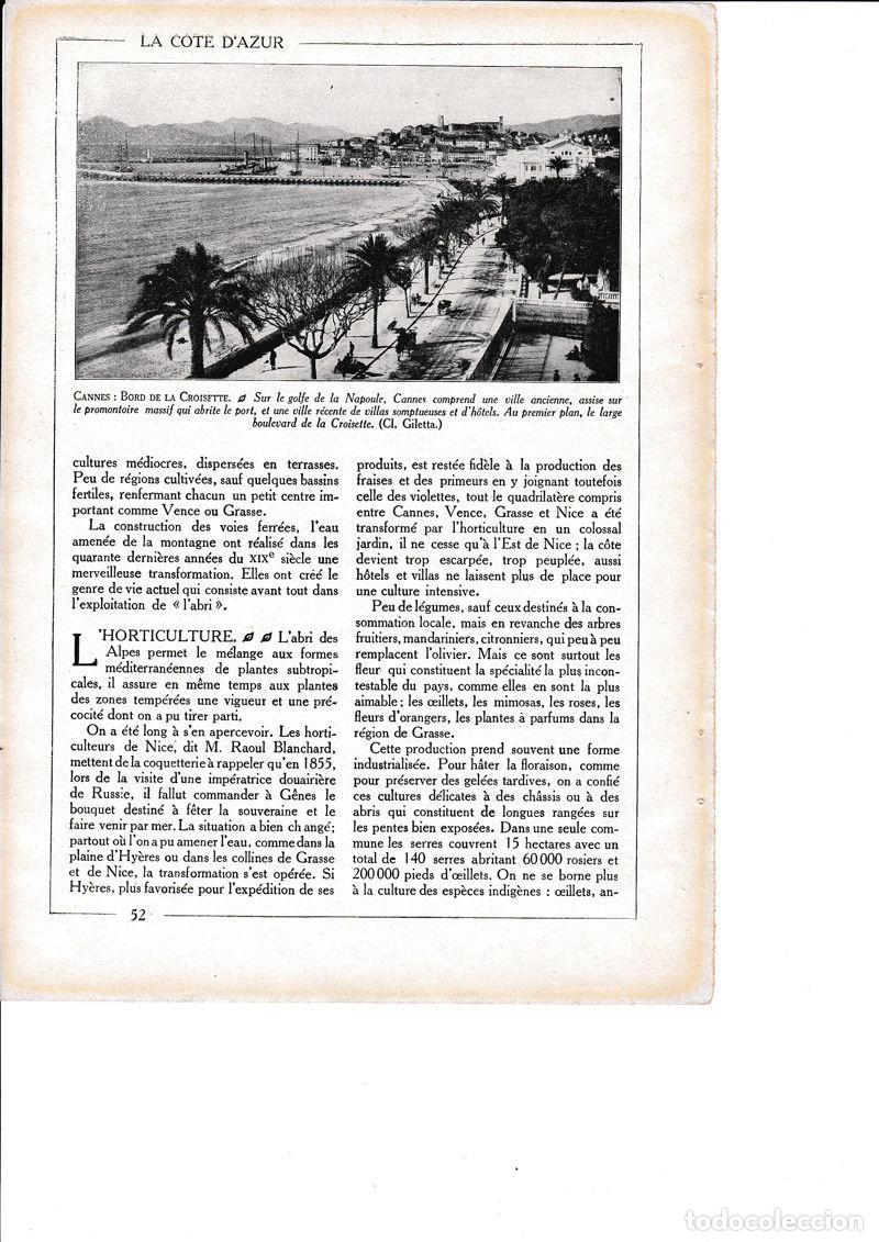 Cartoline: LAMINA 30128: Cannes Bord de la Croisette - Librairie Hachette