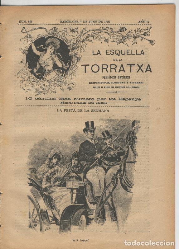 Cartoline: La esquella de la Torratxa numero 0856 del 7.6.1895 - Varios