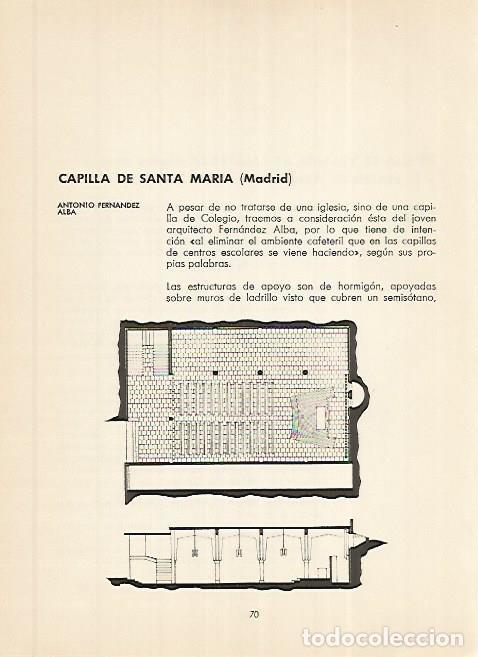 Postales: LAMINA 3617: Planta de la Capilla de Santa Maria. Madrid - A. Fernandez Arenas