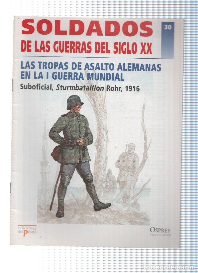 Cartoline: Soldados de las Guerras del Siglo XX, Numero 30: LAS TROPAS DE ASALTO ALEMANAS EN LA I GUERRA MUNDIA