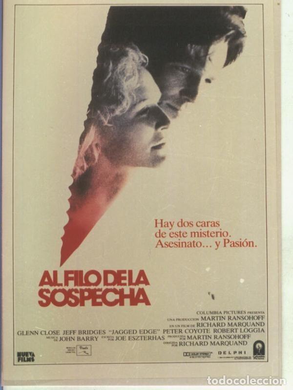 Cartoline: Foto cine 160: Al filo de la sospecha (Glenn Close-Jeff Bridges) - Varios