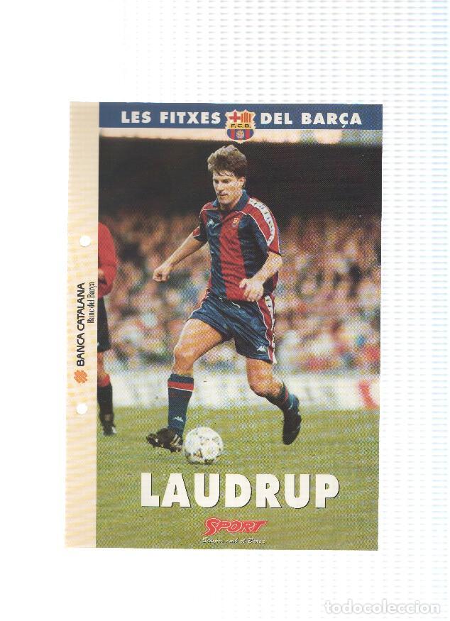 Cartoline: Les Fitxes del Bar&ccedil;a: MICHAEL LAUDRUP (Ficha Archivador Diario SPORT) - VARIOS