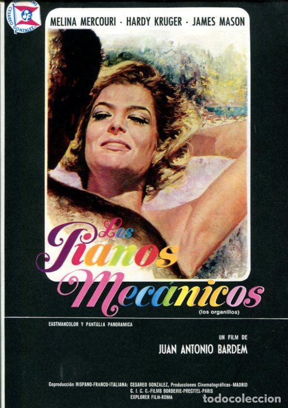 Postales: Ficha cine Suevia Films: Los pianos mecanicos (los organillos) - varios