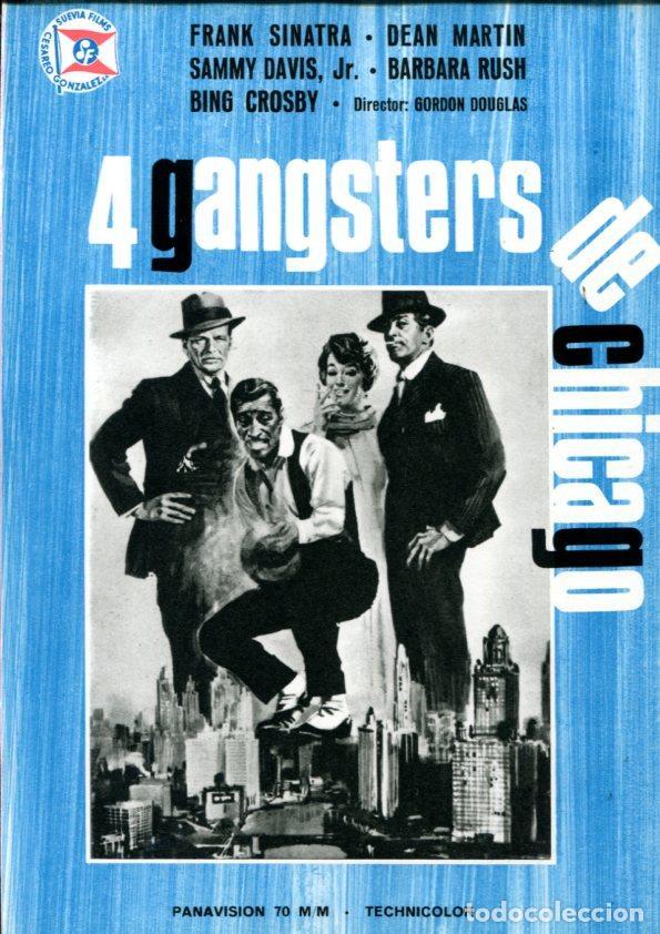 Cartoline: Ficha cine Suevia Films: 4 Gangster de Chicago - varios