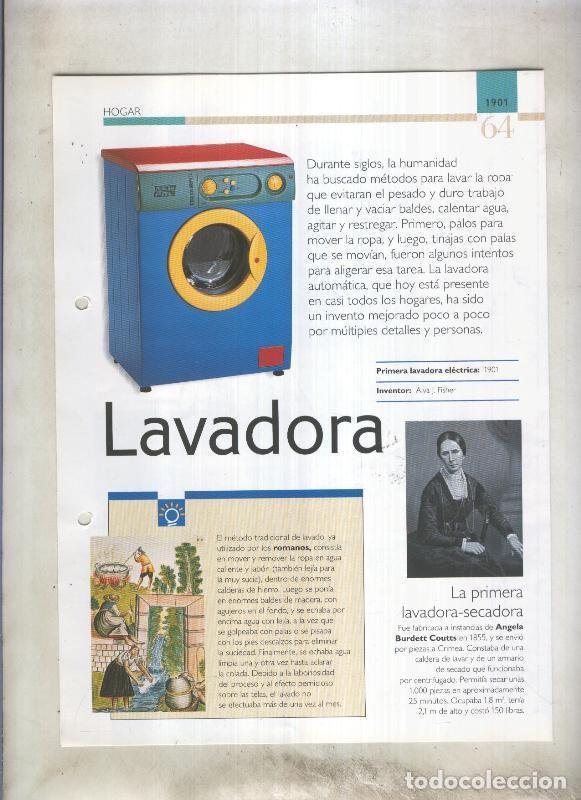 Cartoline: Lavadora son 4 paginas y - varios