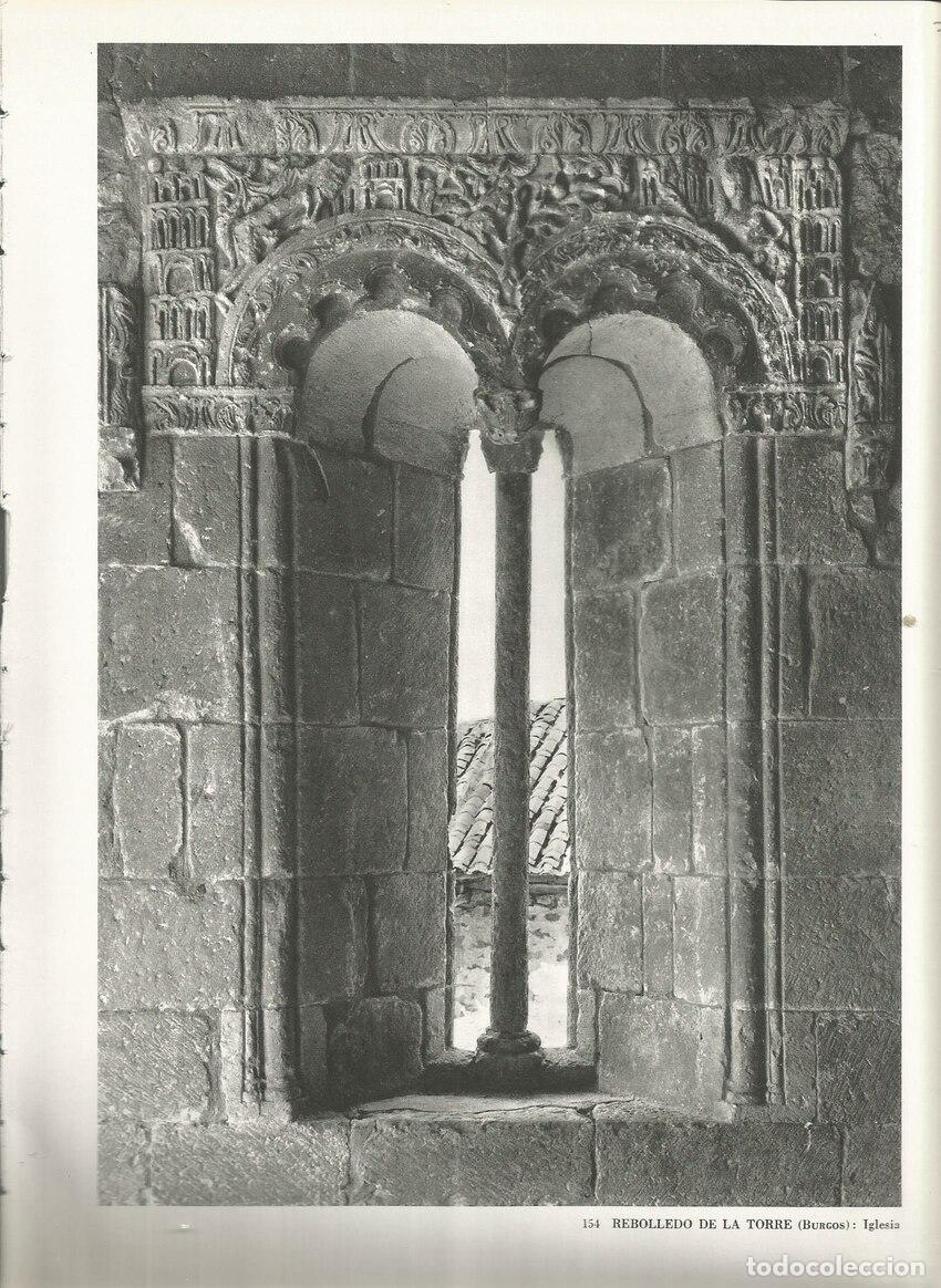 Cartoline: Lamina 070: REBOLLEDO DE LA TORRE (Burgos). Iglesia - Marcel Durliat