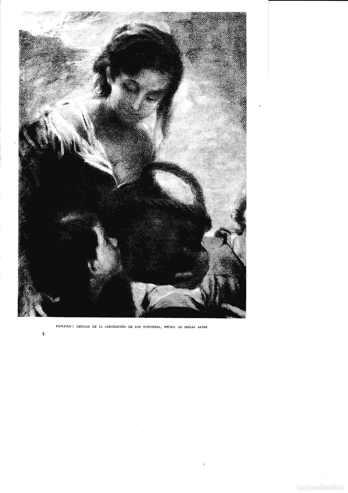 Postales: LAMINA 6335: Murillo Adoracion de los pastores - Jose M&ordf; Peman
