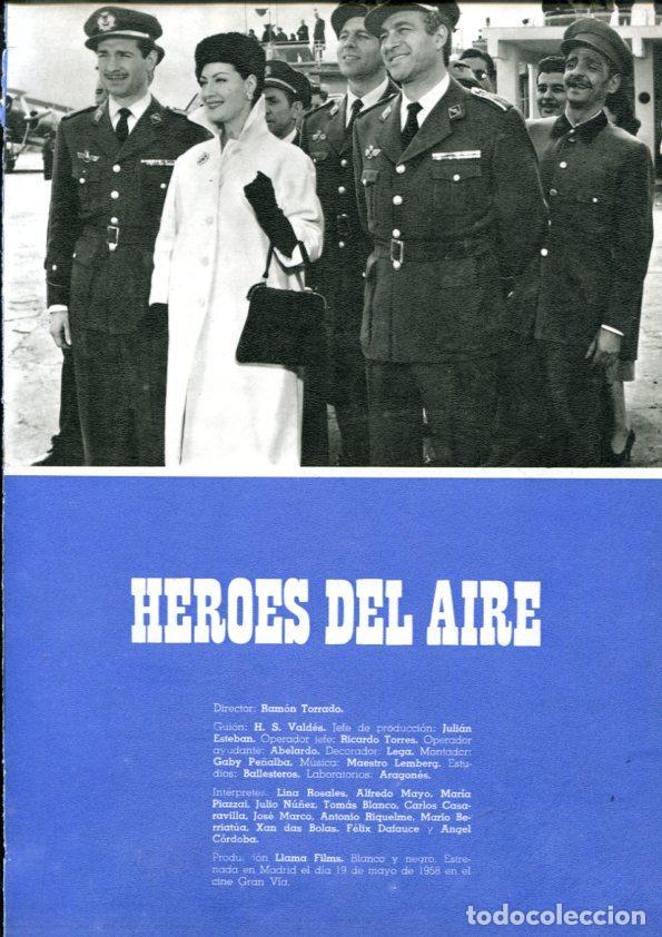 Cartoline: Ficha cine Suevia Films: Heroes del Aire - varios