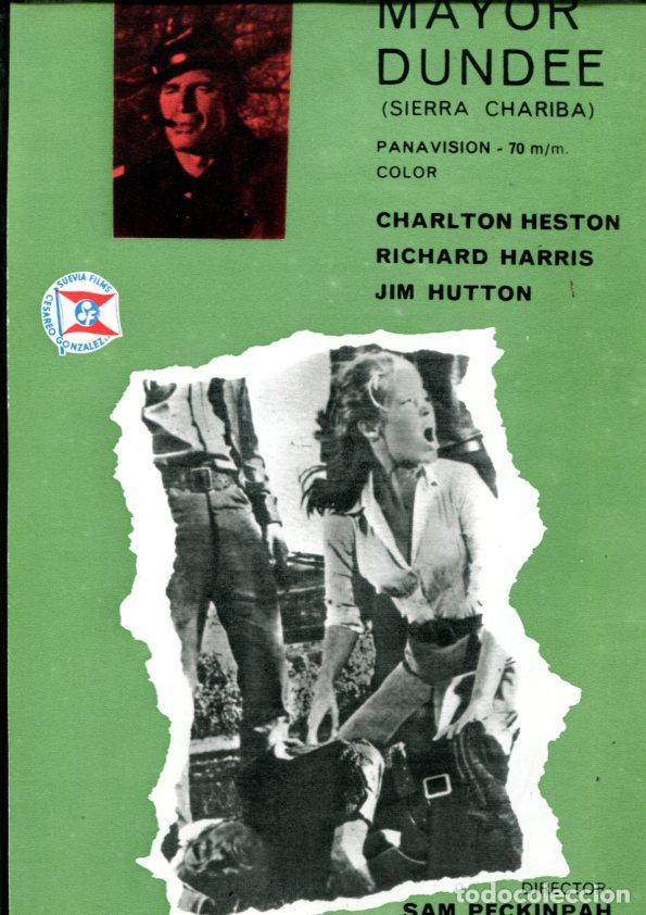 Cartoline: Ficha cine Suevia Films: Mayor Dundee - varios