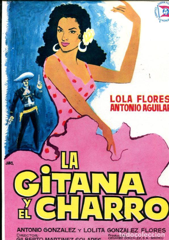 Cartoline: Ficha cine Suevia Films: la gitana y el charro - varios