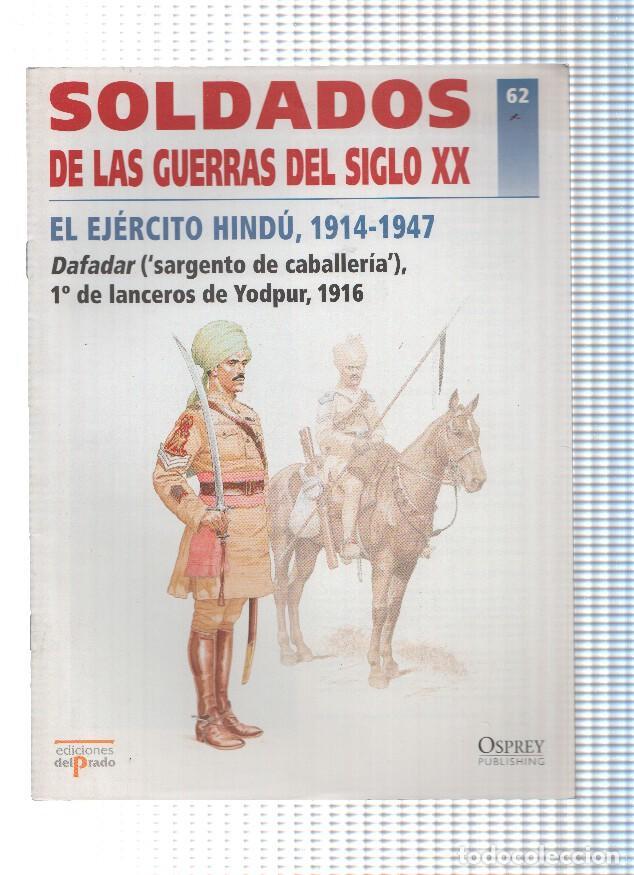 Cartoline: Soldados de las Guerras del Siglo XX, Numero 62: EL EJERCITO HINDU, 1914-1947 - Osprey Publishing