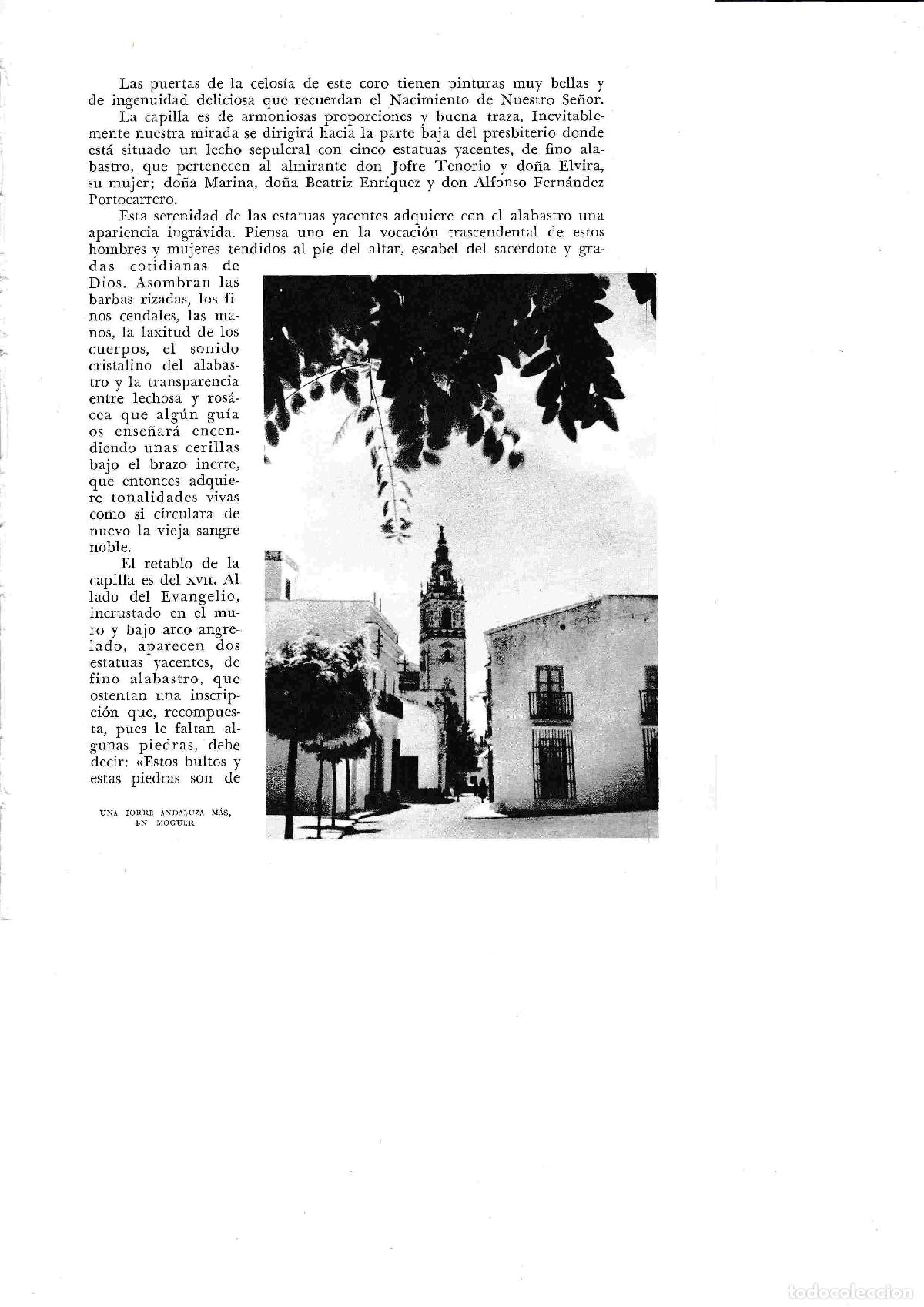 Postales: LAMINA 6422: Torre andaluza en Mouer - Jose M&ordf; Peman