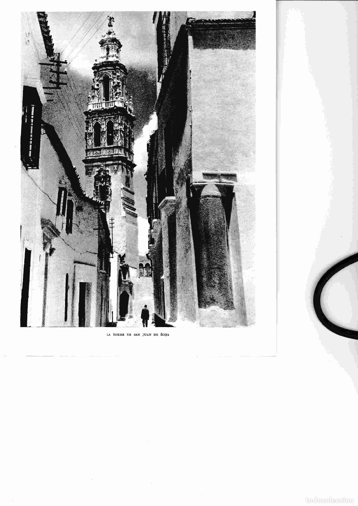 Postkarten: LAMINA 6376: La torre de San Juan de Ecija - Jose M&ordf; Peman