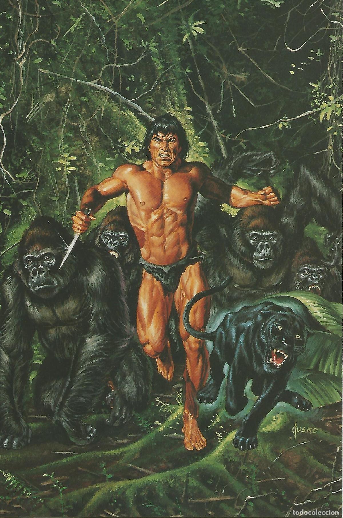 Cartoline: Colossal Card 51: Joe Jusko. Hunting Party - Joe Jusko
