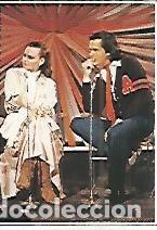 Postkarten: CROMO 151 SUPERCROMOS DE FABULA: PAREJAS FAMOSAS. No 188. Rocio y Junior - Varios