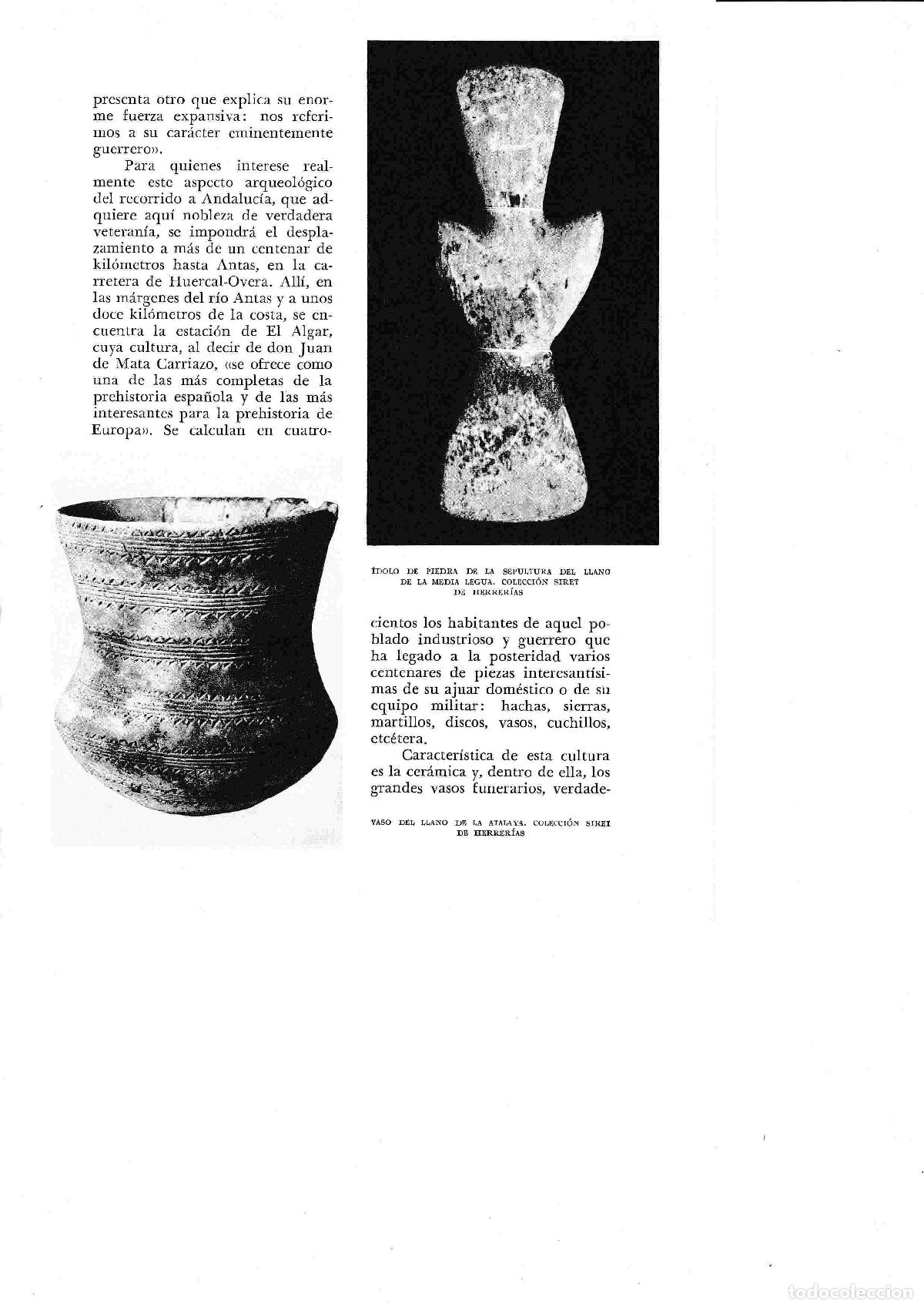 Cartoline: LAMINA 6522: Objetos coleccion Siret de Herrerias - Jose M&ordf; Peman
